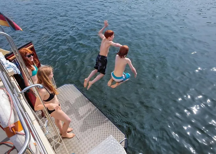 Boats & Yachts At Harbor By Kuhnle-tours Zeuthen